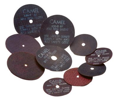 CGW Abrasives Cut-Off Wheel, Die Grinders, 2 in Dia, 1/8 in Thick, 24 Grit, Alum. Oxide, 35691