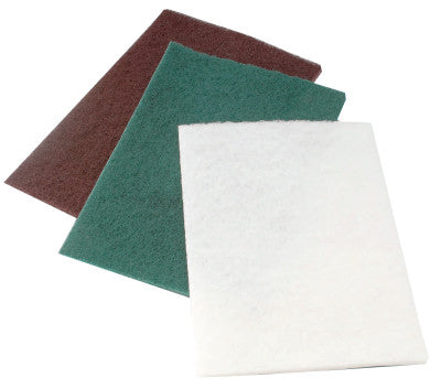 CGW Abrasives Non-Woven Hand Pads, Medium, Green, 36242