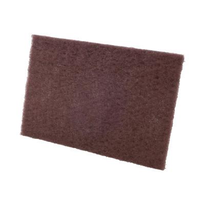 CGW Abrasives Premium Non-Woven Hand Pads, Medium, Maroon, Bulk Pack, 36288