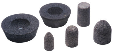 CGW Abrasives Resin Cup Wheel, 5" Dia, 2" Thick, 16 Grit, Aluminum Oxide, for Ferrous Metal, 49004
