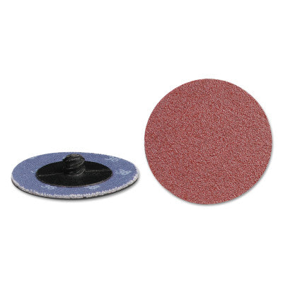 CGW Abrasives Quick Change 2-Ply Disc, Aluminum Oxide, 2 in dia, 36 Grit, 59525
