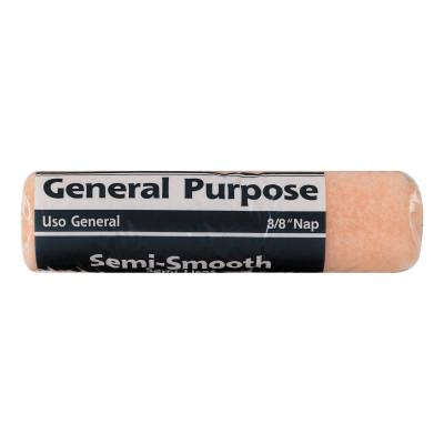 Krylon?? Industrial General Purpose Roller Cover, 3/8 in Nap, Polyester Knit, 12/case, 110268930