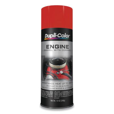 Krylon® Industrial Dupli·Color® Engine Enamel with Ceramic™ Paint, 16 oz, Chevy Orange, Enamel, EDE162007