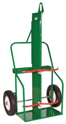 Sumner Double Cylinder Cart, Holds 9 1/4"-13 1/2" Cylinders, 66.5 x 22.1 x 36.8 in, 782496