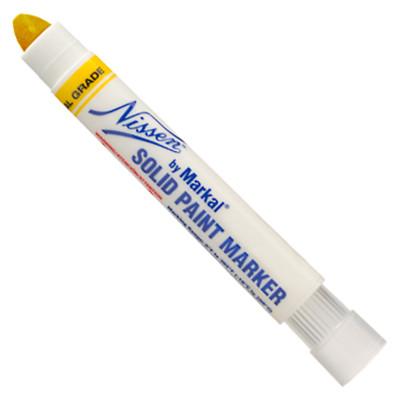 Markal® Solid Paint Marker, Yellow, 5/16 in, Medium, 28771