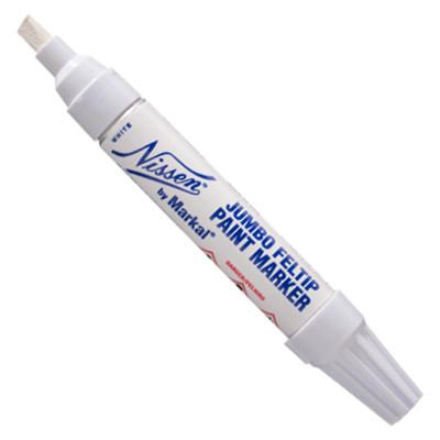 Markal® Liquid Paint Markers, 5/16" (8 mm) Tip, White, 28790