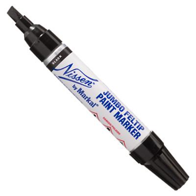 Markal® Liquid Paint Markers, 5/16" (8 mm) Tip, Black, 28793