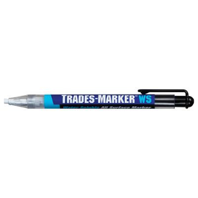 Markal® General Purpose Markers, 4 mm Tip, Mechanical, White Bulk Pack, 96170