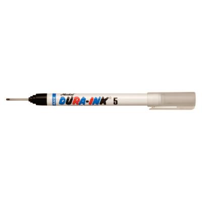 Markal® DURA-INK 5 Ink Markers, 1/32 in Tip, Extended Micro Tip, Black, 96520