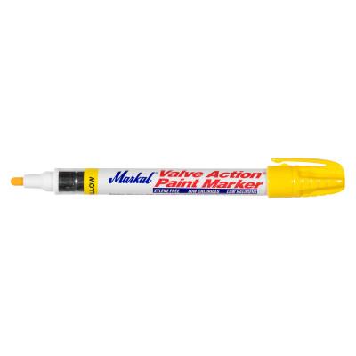 Markal® Valve Action Paint Markers, Aluminum, 1/8 in, Medium, 96804