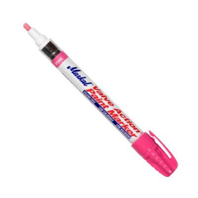 Markal® Valve Action® Paint Marker, Pink, 1/8 in, Medium, 96830