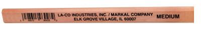 Markal® Carpenter Pencils, Hard, 7 in, Gray, 96927