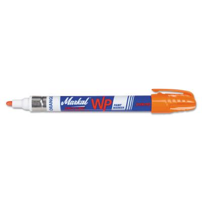 Markal® PRO-LINE WP Paint Markers, 1/8 in Tip, Medium, Orange, 96936