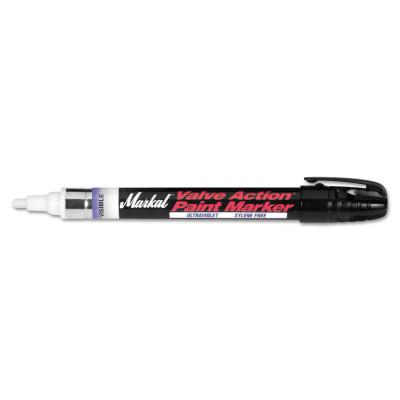 Markal® Valve Action Paint Marker Ultra Violet, Invisible UV, 1/8 in, Medium, 97054