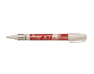 Markal® PRO-LINE® XT Paint Marker, White, 1/8 in, Broad, 97250