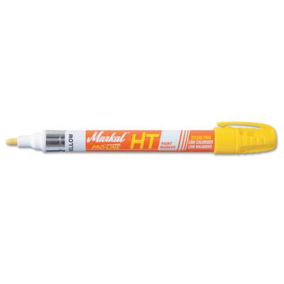 Markal® PRO-LINE HT Liquid Paint Markers, Yellow, 1/8", Bullet, 97302