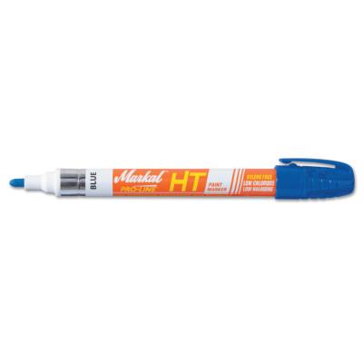 Markal® PRO-LINE HT Liquid Paint Markers, Blue, 1/8", Bullet, 97305