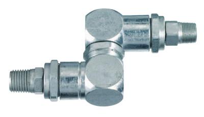 Lincoln Industrial High Pressure Swivel, 1/8 in NPT Male x 1/8 in NPT Female, 91048