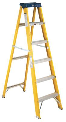 Louisville Ladder® FS2000 Series Pioneer Fiberglass Step Ladder, 4 ft x 18 7/8 in, 250 lb Capacity, FS2004