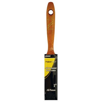 Linzer Latex Paint Brush, 1/2 in thick, 2-1/4 in trim, Polyester, Walnut Wood handle, 1123-1.5