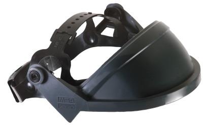 MSA_Defender+_Faceshield_Frames_General_Purpose_Black_Headgear_13_1_4"_x_4_3_4"