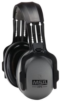 MSA Sound Control Earmuffs, 26 dB NRR, Gray/Black, Headband, 10061271