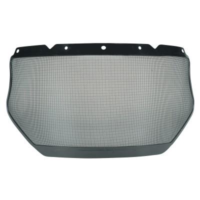 MSA V-Gard Accessory System Mesh Visor, Silver, 10116557