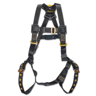MSA Workman Arc Flash Full Body Harness, Back Web Loop, Crossover, X-Large, 10152634