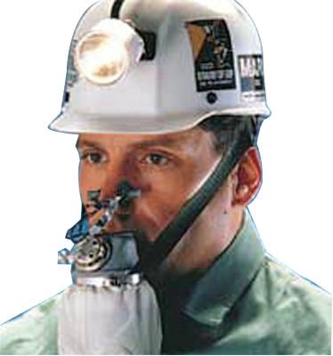 MSA W65 Self-Rescuer Respirator, Carbon Monoxide, Includes Protective Steel Case, 455299