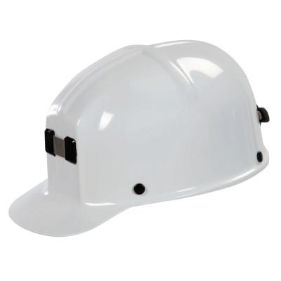 MSA Protective Caps with Fas-Trac Ratchet Suspensions, White, 475336