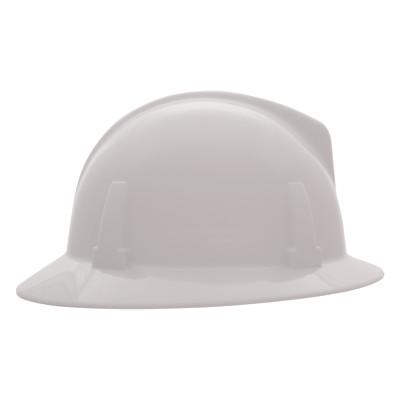 MSA Topgard Protective Caps & Hats, Fas-Trac Ratchet, Hat, White, 475393