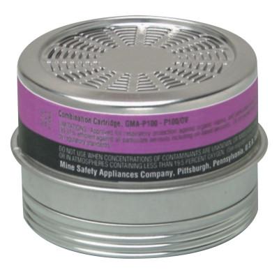 MSA Comfo® Chemical Respirator Cartridge, Chlorine, Mercury Vapor, Mersorb, P100, 815185