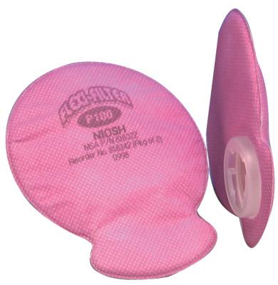 MSA Flexi-Filter® Pads for Advantage®Respirators, P95, Nuisance Organic Vapor,  2/PK, 818355
