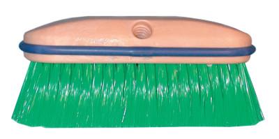 Magnolia Brush Vehicle Wash Brush, 14 in Foam Plstc Blk, 2-1/2 in Trim L, Green Flagged Nylon, 3314-N