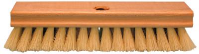 Magnolia Brush Scrub Brushes, Hardwood Block, 1 in Trim L, White Tampico, 4017