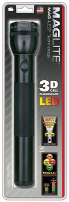 MAG-Lite?? LED D-Cell Flashlight, 3 D, Black, ST3D016