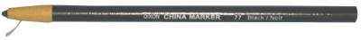 Dixon® Ticonderoga China Markers, 7 in, Black, 00077