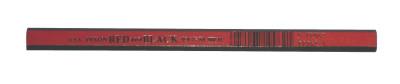 Dixon® Ticonderoga Carpenter Pencils, Medium, 7 in, Red Pencil w/Graphite Core, 19972