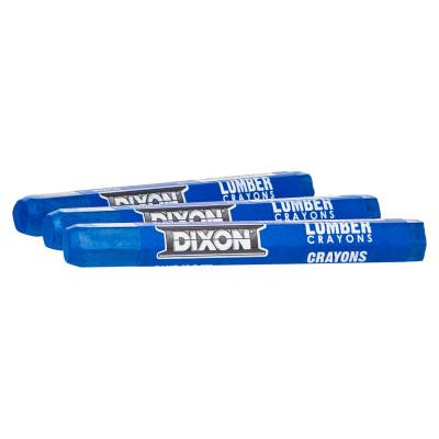 Dixon® Ticonderoga Lumber Crayons, 1/2 in X 4 1/2 in, Soft Blue, 52112