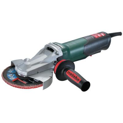 Metabo Quick Flat Head Angle Grinder,6" Dia,13.5 A,9,600 RPM,Non-Locking Paddle Switch, 613084420