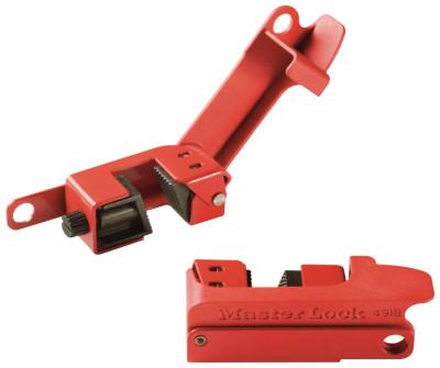 Master Lock Grip Tight Circuit Breaker Lockouts, for Tall or Wide Breaker, 491B