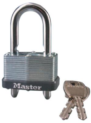 Master Lock® No. 510 Warded Adjustable Shackle Padlocks, 9/32 in Diam., 5/8 in L X 13/16 in W, 510D