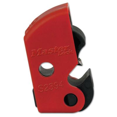 Master Lock Universal Miniature Circuit Breaker Lockouts, Tool Free, Red, Black, S2394
