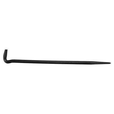 Mayhewƒ?› Rolling Head Pry Bars, 5/8" Hex, 3/4" 90?ø Chisel; Straight Tapered Tip, 18", 40102