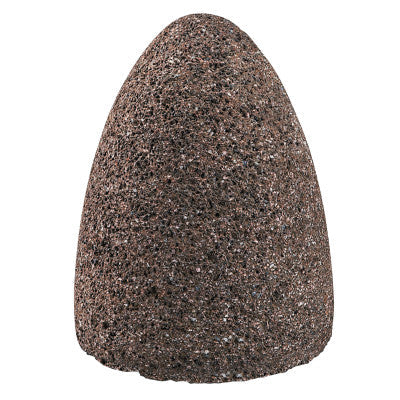 Carborundum Aluminum Oxide Portable Snagging Cone, Type 16, 2 X 3 X 3/8-24, A24-R, 05539564070