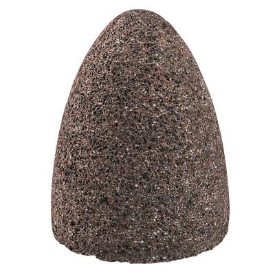 Carborundum Aluminum Oxide Portable Snagging Plug, Type 18R, 1 1/2 X 3 X 3/8-24, A24-R, 05539509138