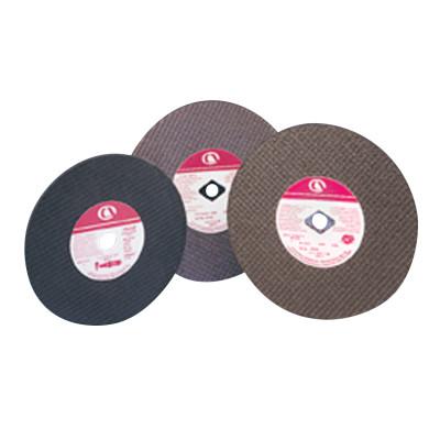 Carborundum Cut-Off Wheels, 10 in Dia., 1/16 in Thick, 5/8 in Arbor, 60 Grit, Aluminum Oxide, 05539509181