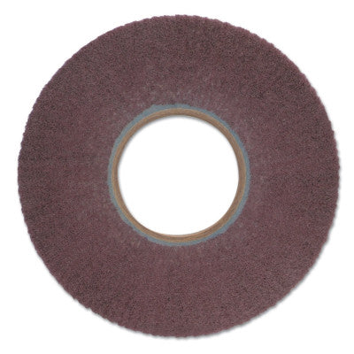 Merit Abrasives Non-Woven Flap Wheels with Arbor Hole Mount, 6 in, 120 Grit, 3,000 rpm, 05539512667