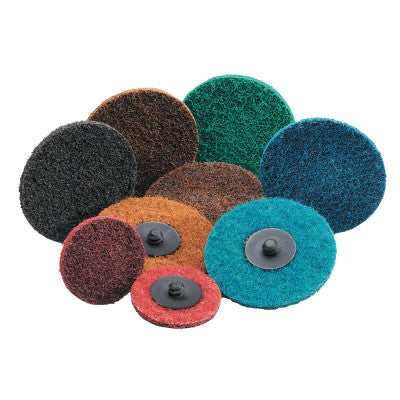 Carborundum Carbo Surface Prep Non-Woven Quick-Change Disc, Type III, 3", Coarse, 05539554527
