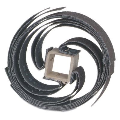 Merit Abrasives Sand-O-Flex Glue Bond Refills, 180 Grit, 1 X 19, Unscored, 08834112048